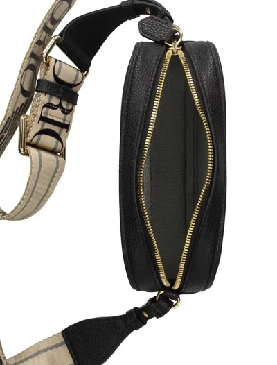 Emporio Armani Logo-stamp Crossbody Bag In Black