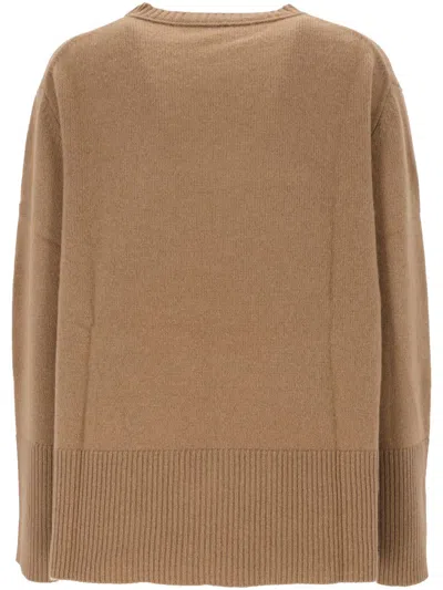Hemisphere Crew-neck Sweater In Multicolor