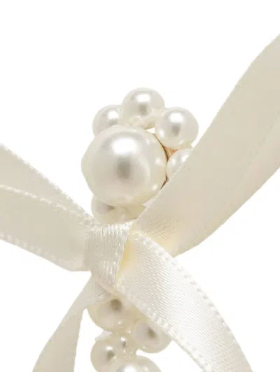 Simone Rocha Jewellery In Pearl/ivory