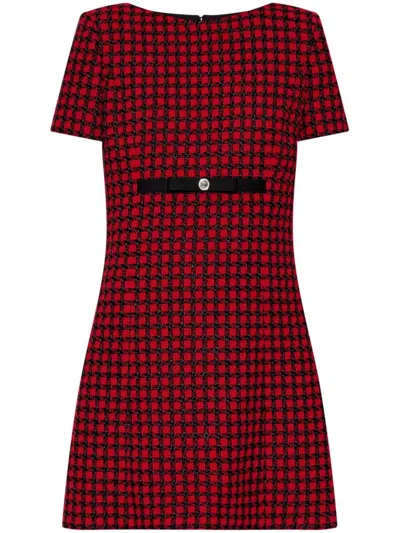 Versace Dresses In Lipstick Red/black