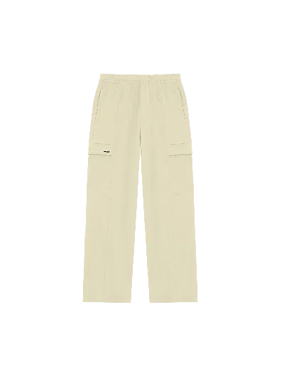 Pangaia Womens Dna Double Jersey Cargo Trousers In Neutral