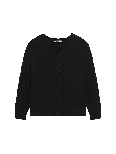 Pangaia Mens Double Jersey Liner Jacket In Black