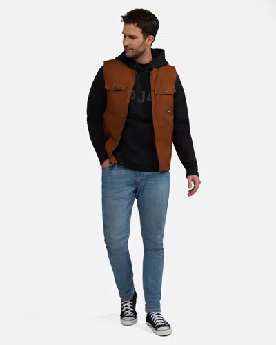 Thread Collective Men's Chip Workwear Vest In Bronzed