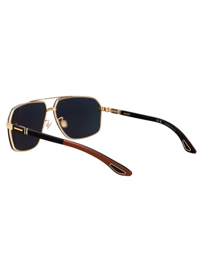 Chopard Aviator Sunglasses Schg89 V 0300 In Gold