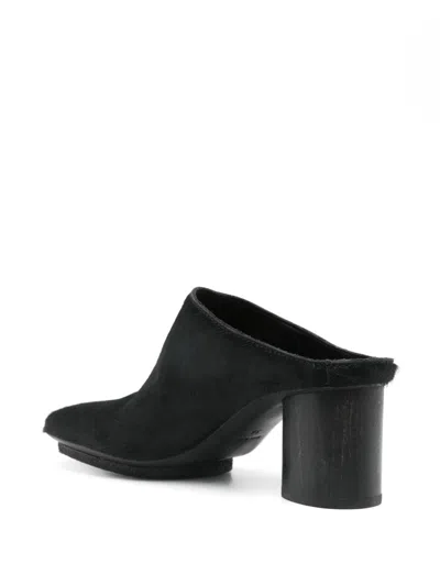 Uma Wang Stone Mule In Uw900 Black