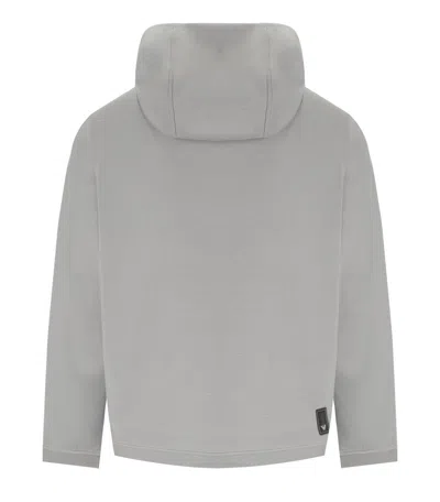 Emporio Armani Grey Hoodie In Grey