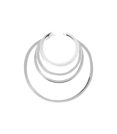 Federica Tosi Kate Silver Ear Cuff Earring In Metallic