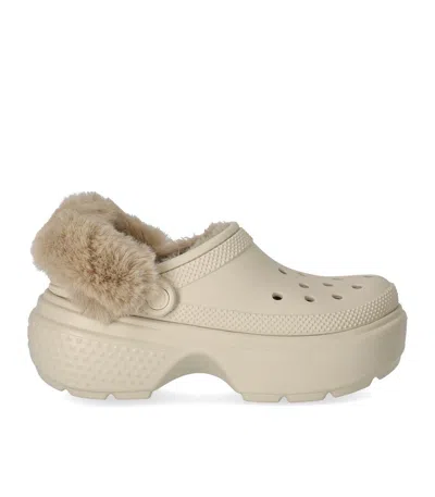 Crocs Stomp Lined Clog In White