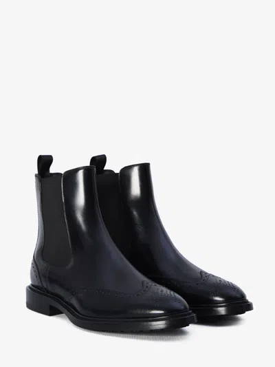 Celine Donavan Chelsea Boots In Shiny Bull Leather