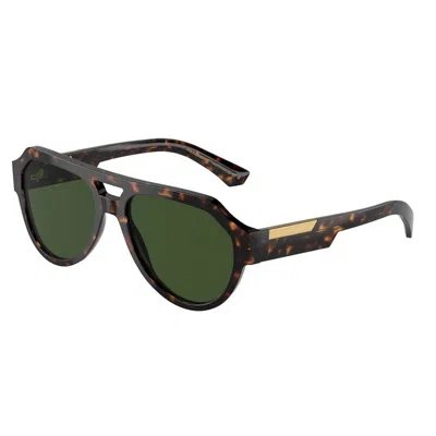Dolce & Gabbana Logo-engraved Sunglasses