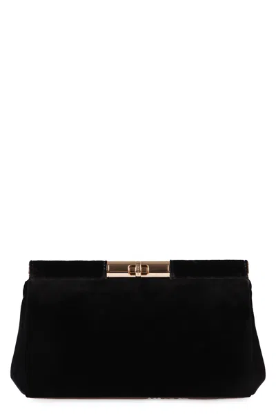 Dolce & Gabbana Marlene Small Satin Shoulder Bag