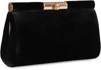 Dolce & Gabbana Marlene Small Satin Shoulder Bag