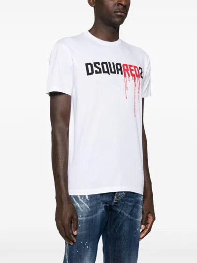 Dsquared2 Cotton T-shirt With Frontal Logo