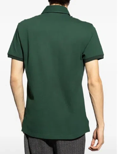 Etro Logo Embroidered Short Sleeved Polo Shirt