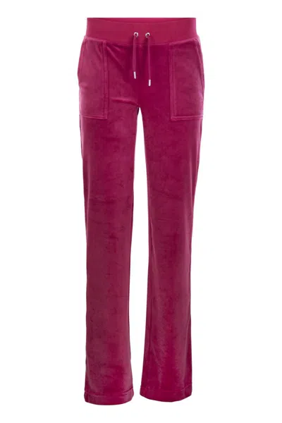 Juicy Couture Cotton Velvet Trousers