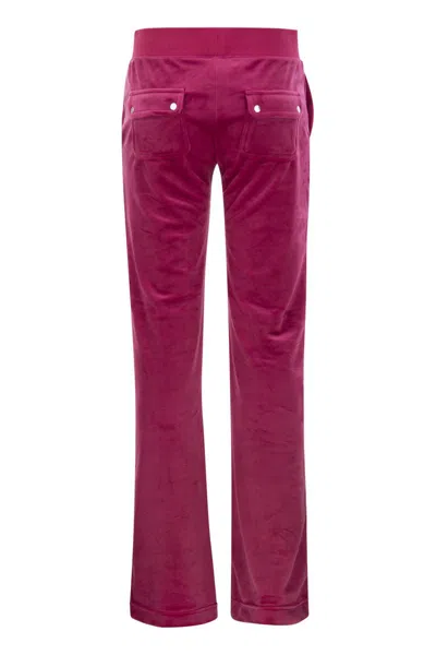 Juicy Couture Cotton Velvet Trousers