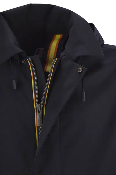 K-way Poirol Tech Wool Blend Coat