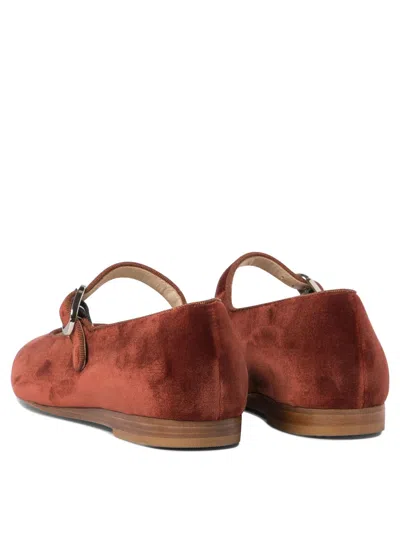 Le Monde Beryl Crystal-embellished Velvet Mary Jane Ballet Flats