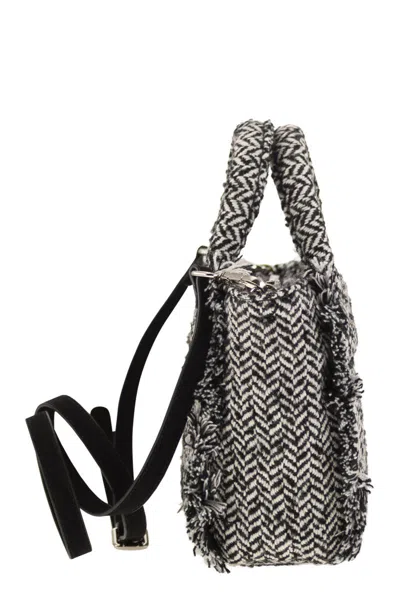 Mc2 Saint Barth Mini Vanity Bag With Bangs And Embroidered Logo