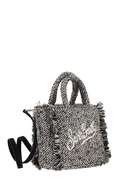 Mc2 Saint Barth Mini Vanity Bag With Bangs And Embroidered Logo