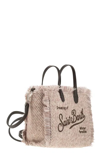 Mc2 Saint Barth Mini Vanity Bag With Bangs And Embroidered Logo