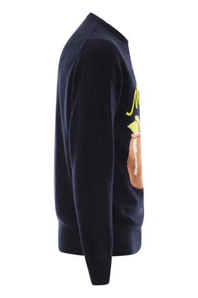 Mc2 Saint Barth Moscow Mule Wool And Cashmere Blend Jumper