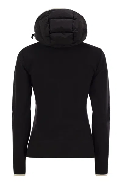 Moncler Grenoble Women Padded Sweatshirt With Hood And Zip