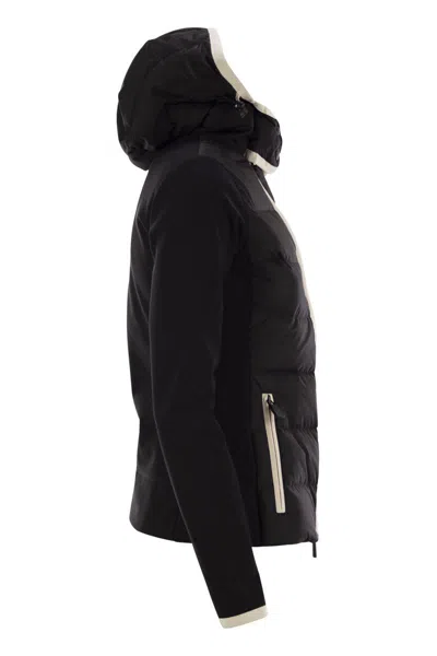 Moncler Grenoble Women Padded Sweatshirt With Hood And Zip