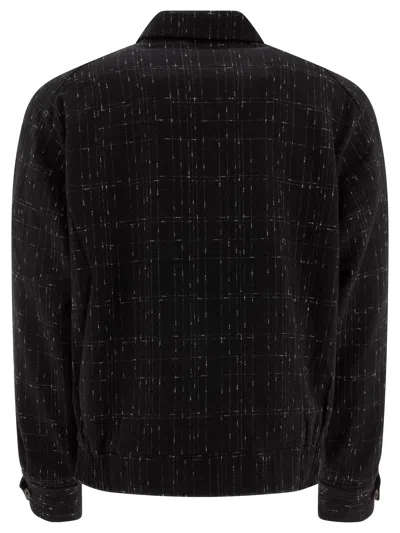Needles Wool Jacket With Elastic Hem And Side Pockets