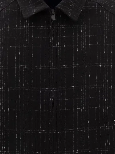 Needles Wool Jacket With Elastic Hem And Side Pockets