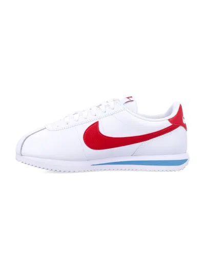 Nike Men's Low Shoe Cortez White/varsity Red/varsity Blue