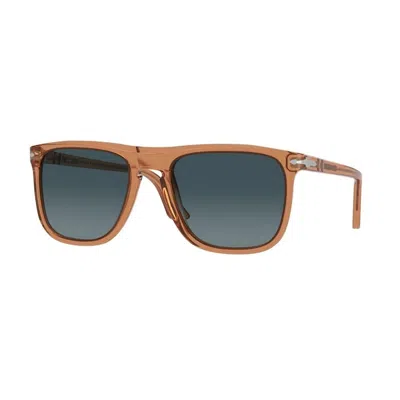 Persol 57mm Polarized Pilot Sunglasses