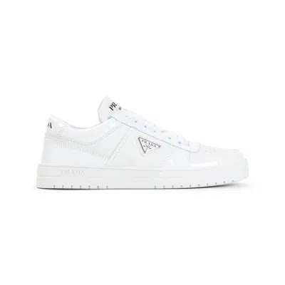 Prada Downtown Leather Sneakers