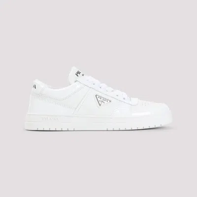 Prada Downtown Leather Sneakers