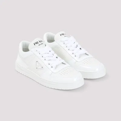 Prada Downtown Leather Sneakers