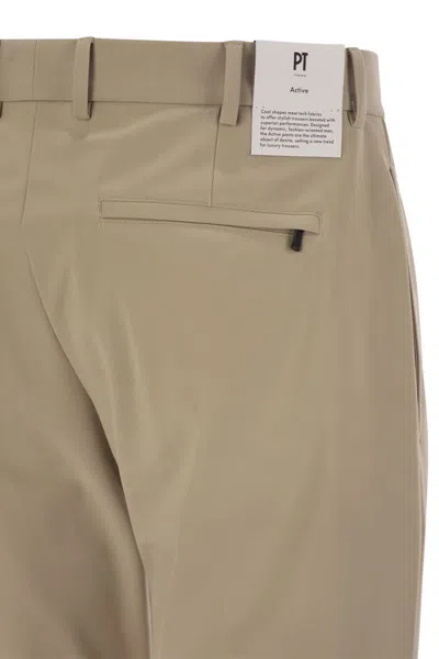 Pt01 Epsilon' Trousers In Technical Fabric