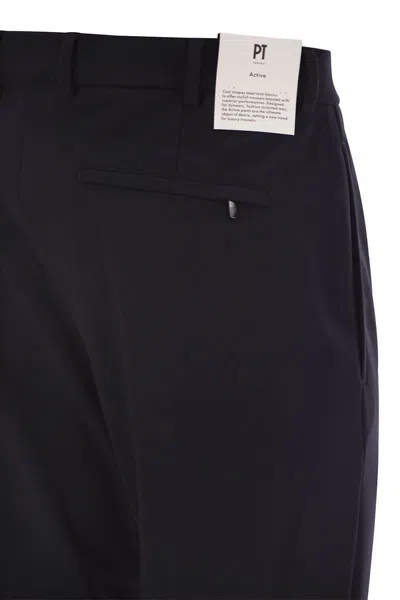 Pt01 Epsilon' Trousers In Technical Fabric