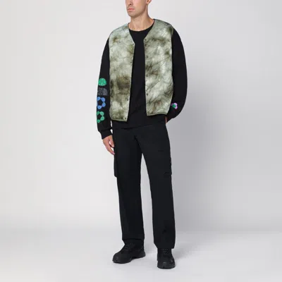 Purple Mountain Observatory Camouflage Quilted Nylon Waistcoat