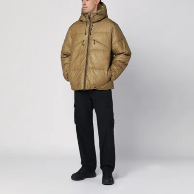 Purple Mountain Observatory Khaki Green Padded Zipped Jacket