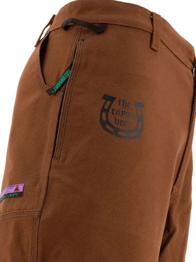 Rayon Vert Rocky Trousers Brown