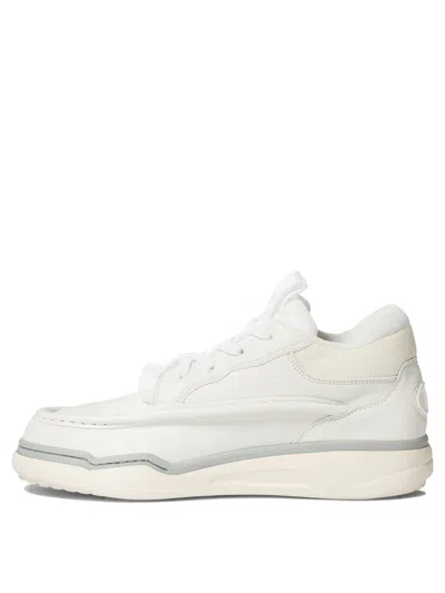 Valentino Runboot Leather Low-top Sneakers