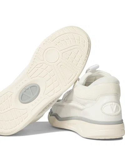 Valentino Runboot Leather Low-top Sneakers