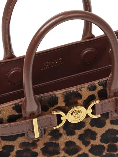 Versace Leopard Medusa '95 Mini Shopper