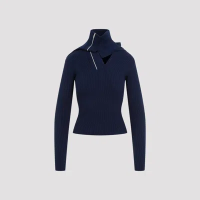 Y/project Pinched Shoulder Fitted Sweater