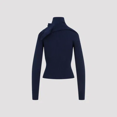 Y/project Pinched Shoulder Fitted Sweater