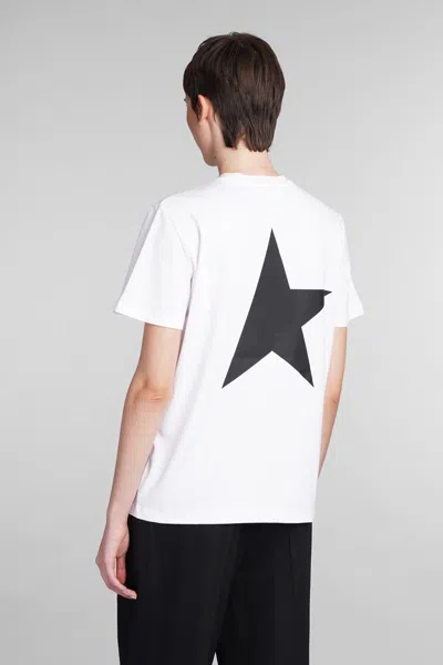 Golden Goose Item O-neck Short-sleeved T-shirt In White