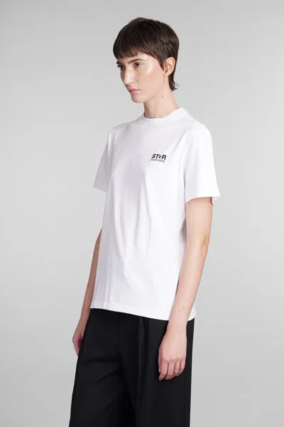 Golden Goose Item O-neck Short-sleeved T-shirt In White