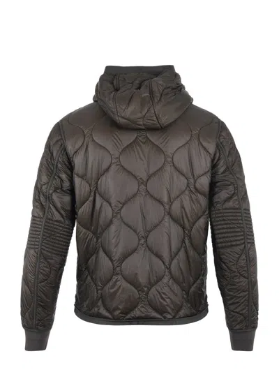 C.p. Company Long-sleeved Quilted Cotton Clothes In Green