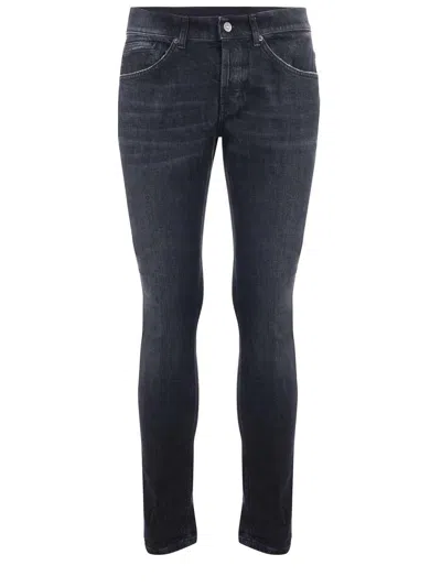 Dondup Jeans  George In Denim Stretch In Black
