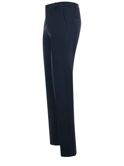 Dondup Trousers Blue In Blue